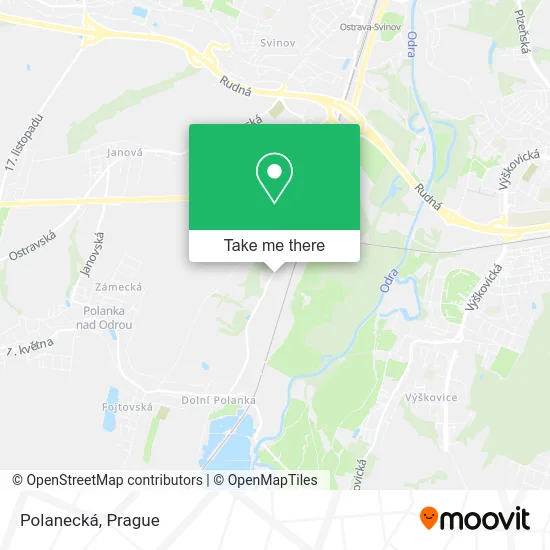 Карта Polanecká