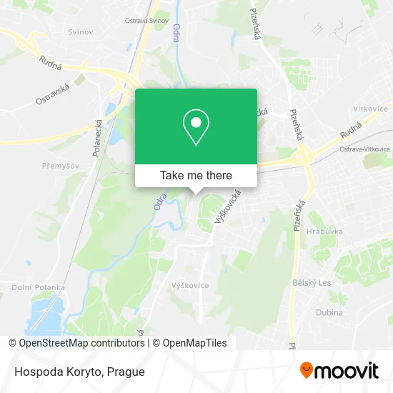 Карта Hospoda Koryto