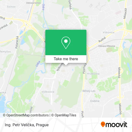 Карта Ing. Petr Velička