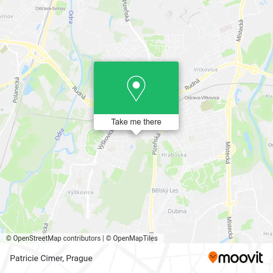 Карта Patricie Cimer