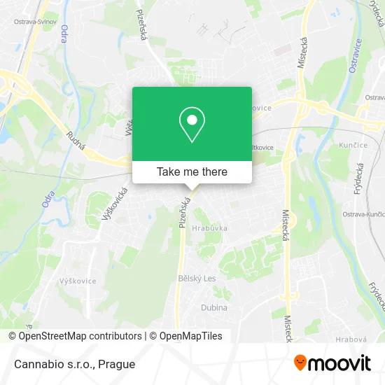 Карта Cannabio s.r.o.