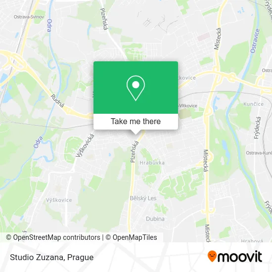 Карта Studio Zuzana