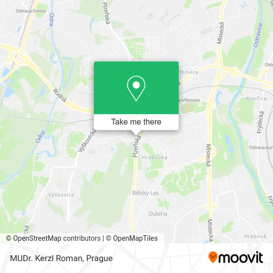 Карта MUDr. Kerzl Roman