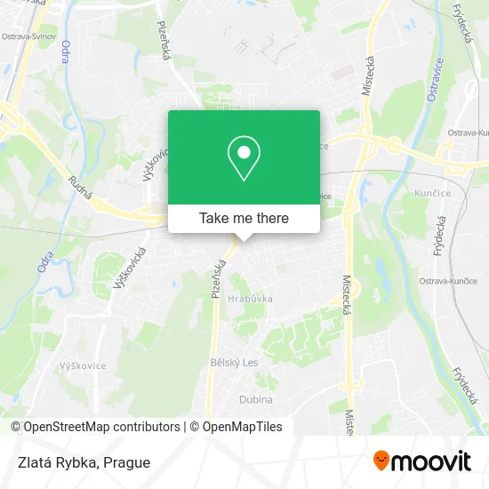 Карта Zlatá Rybka