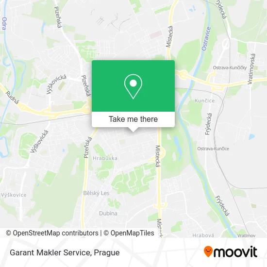 Garant Makler Service map