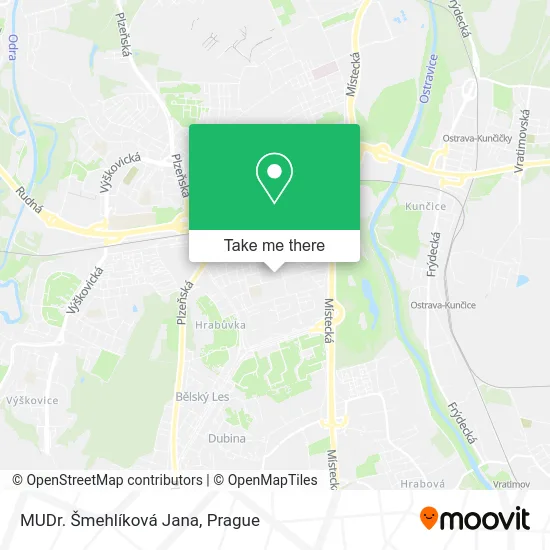 MUDr. Šmehlíková Jana map