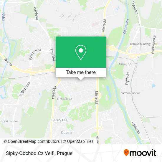 Карта Sipky-Obchod.Cz Velfl