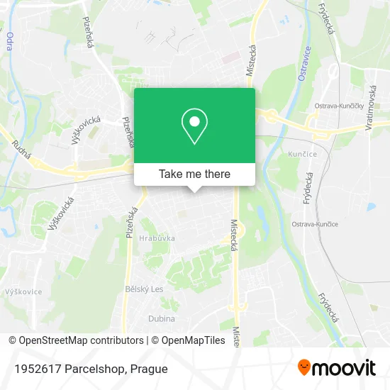 1952617 Parcelshop map