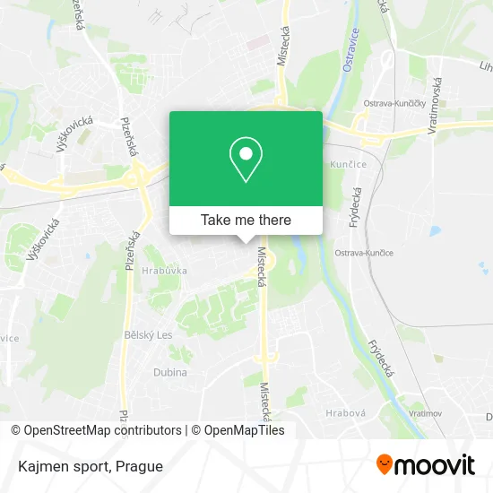 Карта Kajmen sport