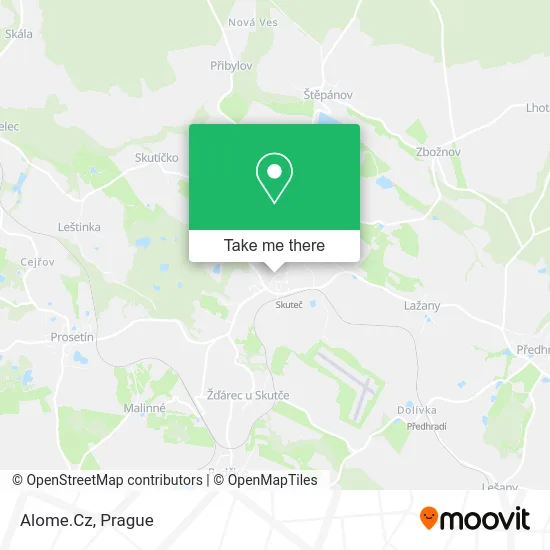 Карта Alome.Cz