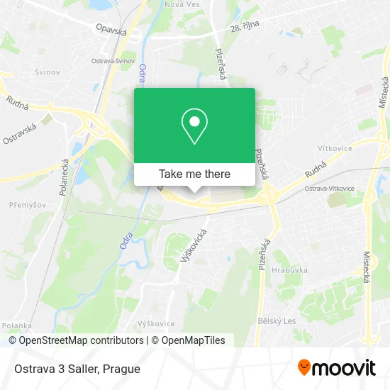 Карта Ostrava 3 Saller