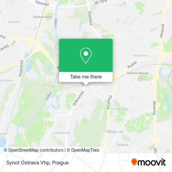Карта Synot Ostrava Vhp