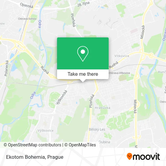 Карта Ekotom Bohemia