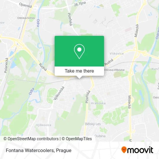 Карта Fontana Watercoolers