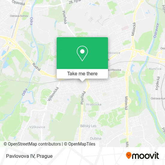 Карта Pavlovova IV