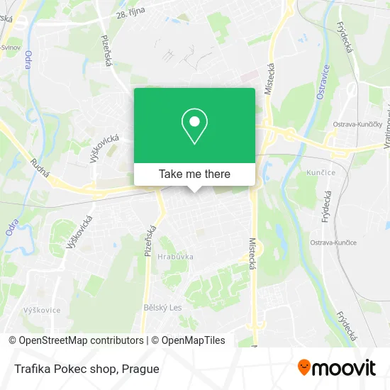 Карта Trafika Pokec shop