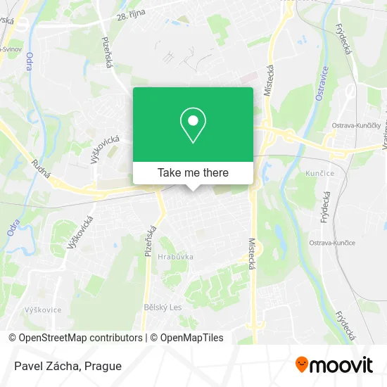 Карта Pavel Zácha