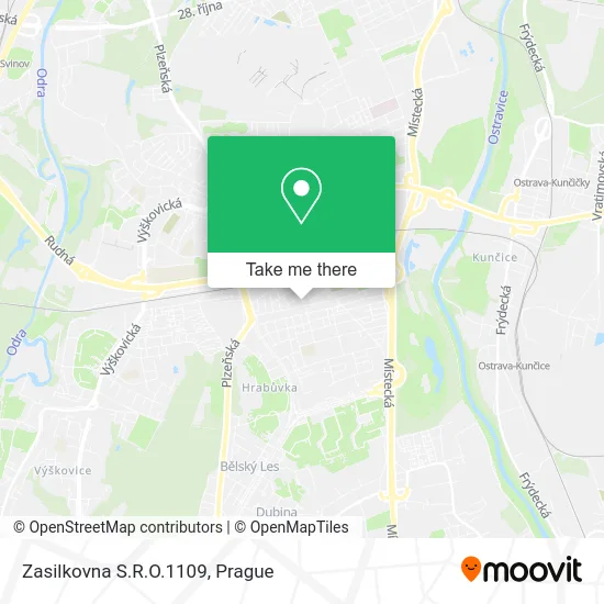 Карта Zasilkovna S.R.O.1109