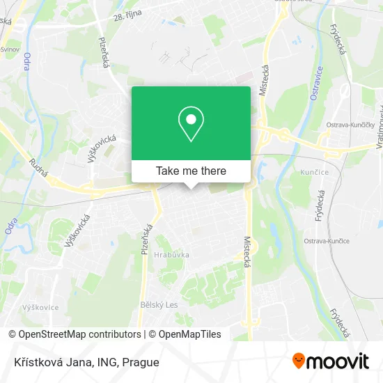 Křístková Jana, ING map