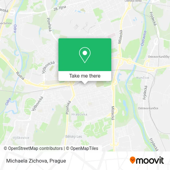 Карта Michaela Zichova