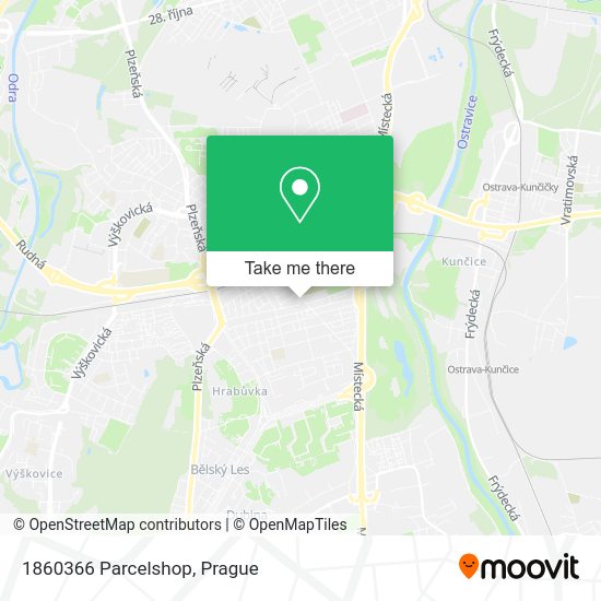 Карта 1860366 Parcelshop
