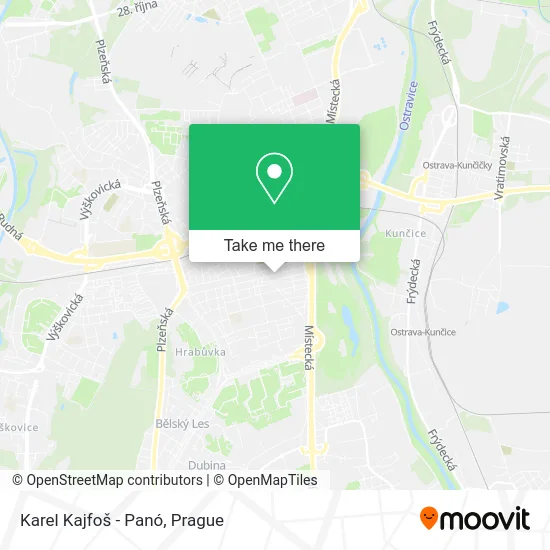 Karel Kajfoš - Panó map