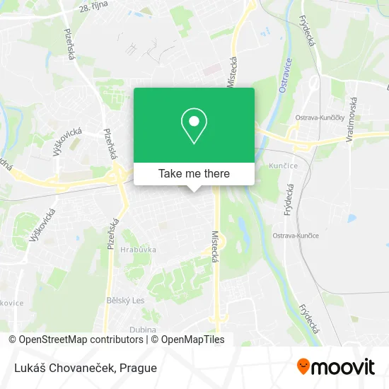 Карта Lukáš Chovaneček