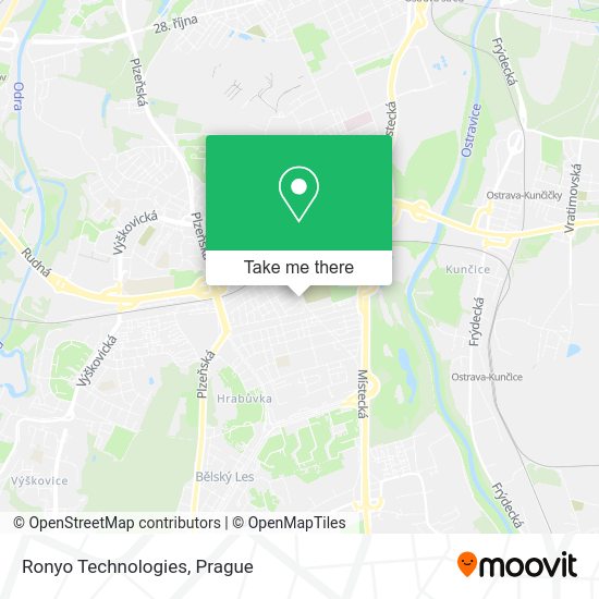 Карта Ronyo Technologies