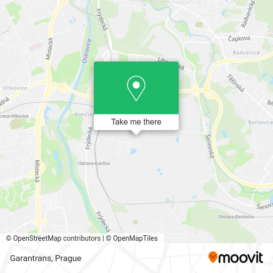 Карта Garantrans