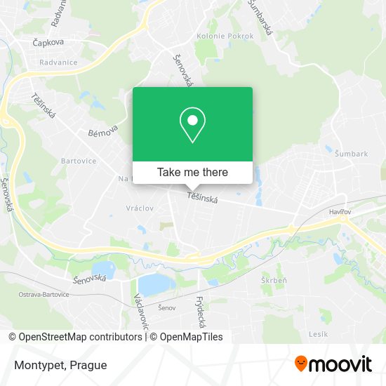 Карта Montypet