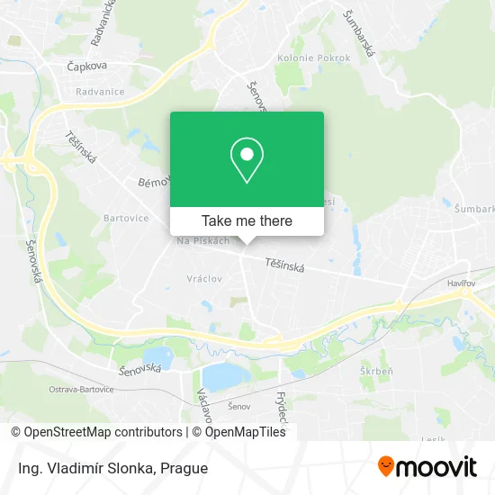 Карта Ing. Vladimír Slonka
