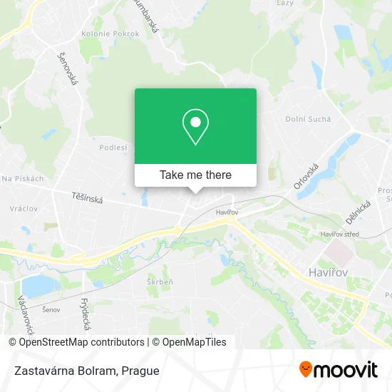 Карта Zastavárna Bolram