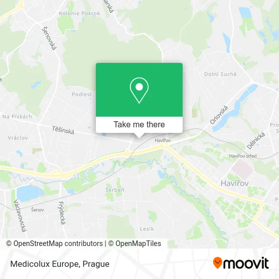 Карта Medicolux Europe