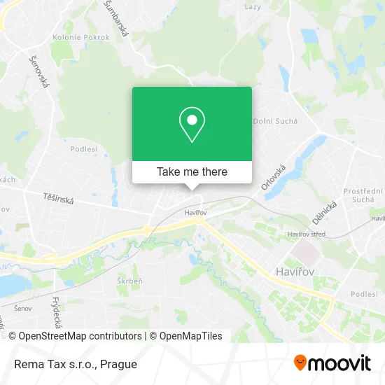 Карта Rema Tax s.r.o.