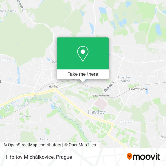 Карта Hřbitov Michálkovice