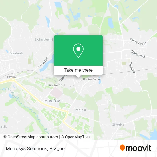 Карта Metrosys Solutions
