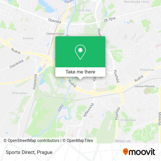 Карта Sports Direct