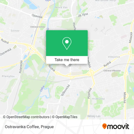 Карта Ostravanka Coffee