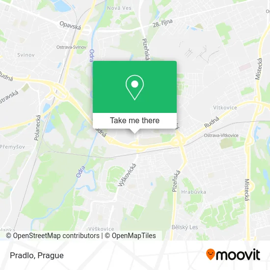 Карта Pradlo