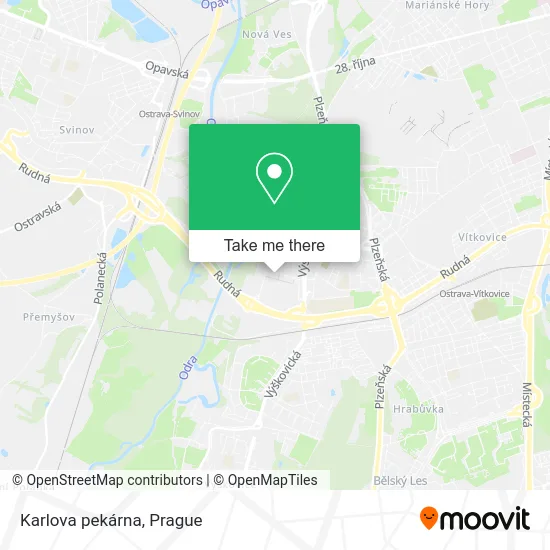 Карта Karlova pekárna