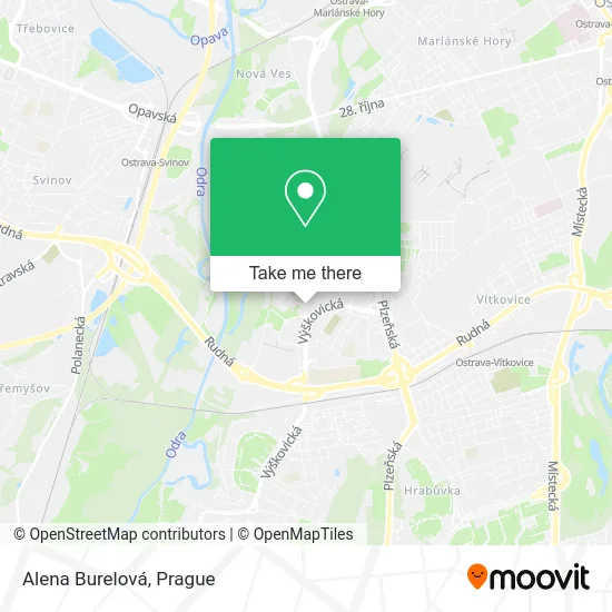 Карта Alena Burelová