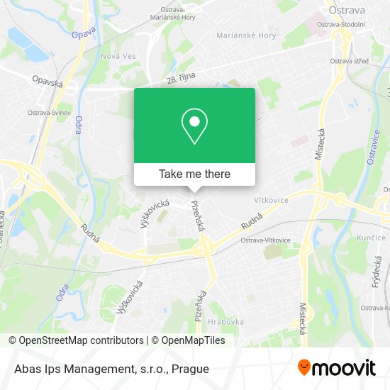 Карта Abas Ips Management, s.r.o.