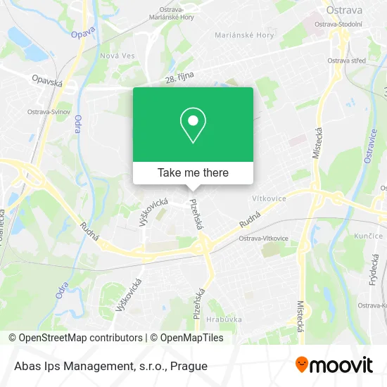 Карта Abas Ips Management, s.r.o.