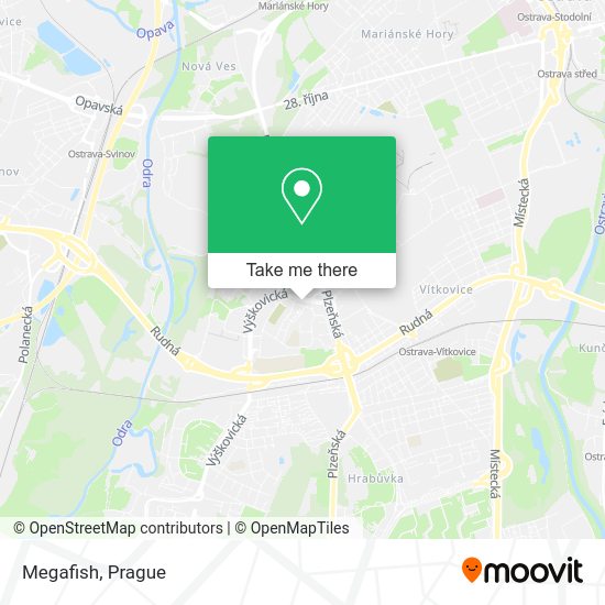 Карта Megafish