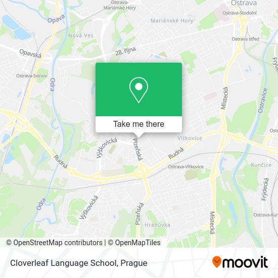 Карта Cloverleaf Language School