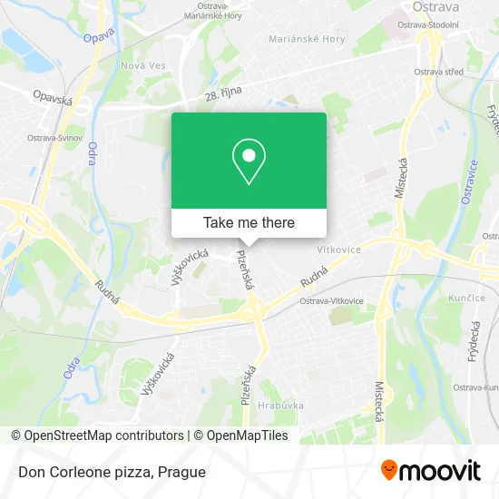 Карта Don Corleone pizza