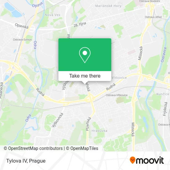 Карта Tylova IV