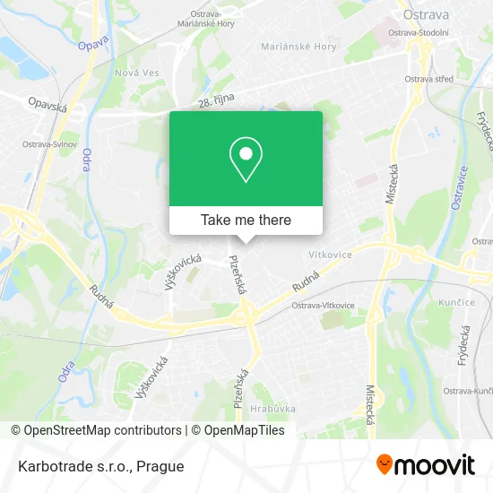Карта Karbotrade s.r.o.
