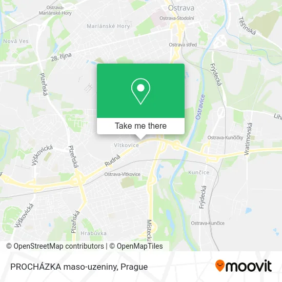 Карта PROCHÁZKA maso-uzeniny