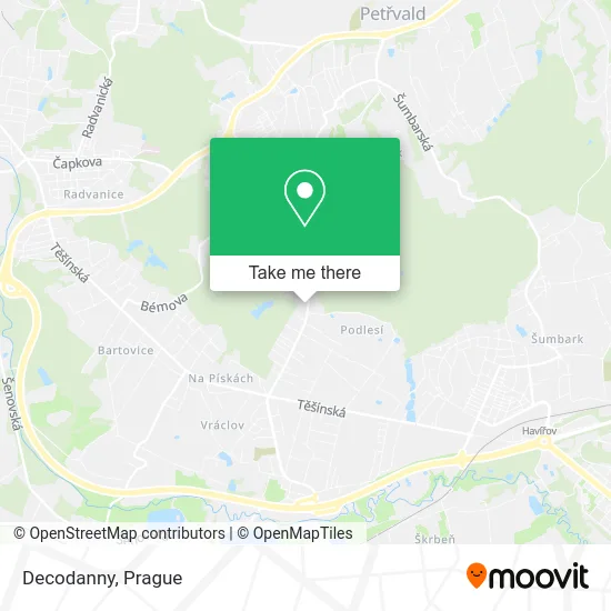 Карта Decodanny